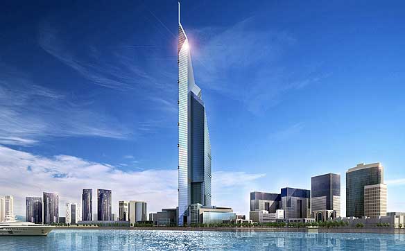 Dubai Tower  - artists impression